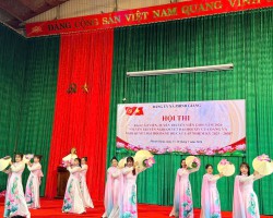 RỘN RÀNG KHÔNG KHÍ TẬP LUYỆN VĂN NGHỆ HƯỚNG TỚI HỘI THI TUYÊN TRUYỀN VIÊN GIỎI NĂM 2026