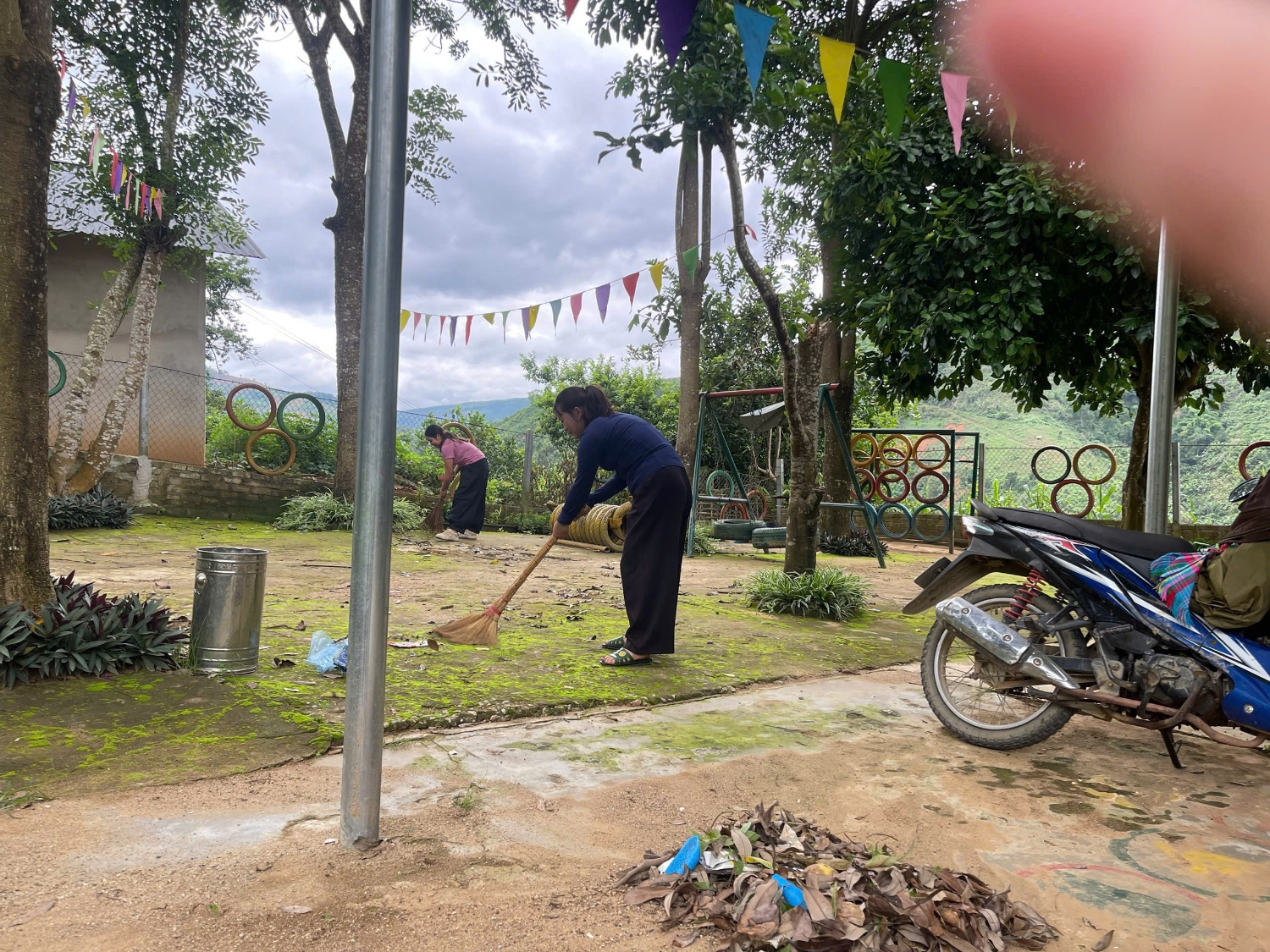Lao động vệ sinh trong hè